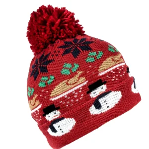 Christmas Sprout Bobble Beanie Hat