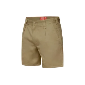 Cotton Drill Short With Belt Loops