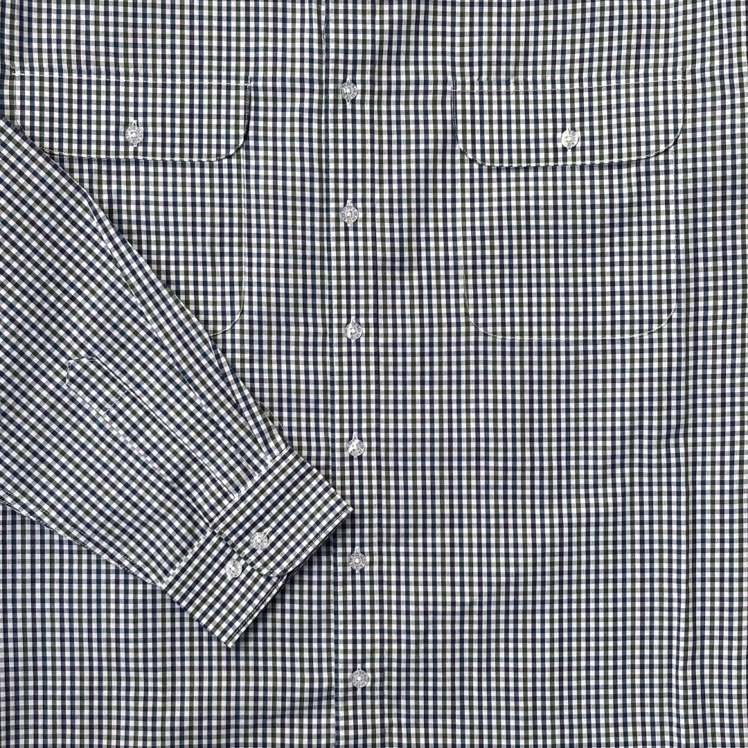 Double Pocket Check Long Sleeve Shirt - Image 3